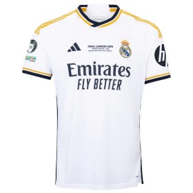 Real Madrid CHAMPIONS 15 Hjemme 2023-24 - Fodboldtrøjer (S/S)